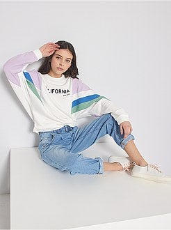 Sweatshirt color-block - Kiabi