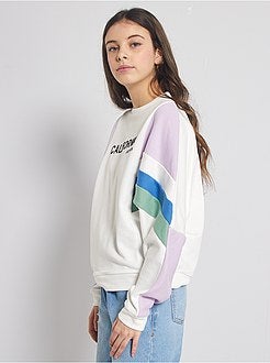 Sweatshirt color-block - Kiabi