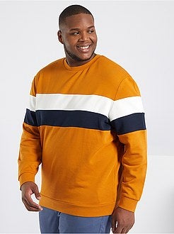 Sweatshirt color-block conceção ecológica - Kiabi