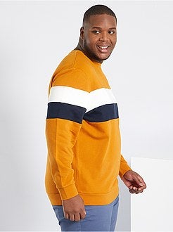 Sweatshirt color-block conceção ecológica - Kiabi