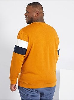 Sweatshirt color-block conceção ecológica - Kiabi
