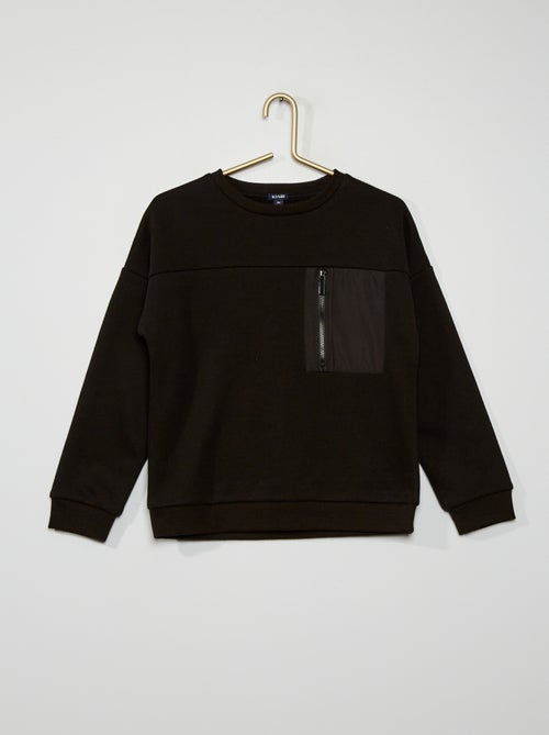 Sweatshirt com bolso - Kiabi