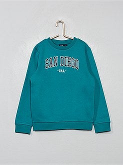 Sweatshirt com bordado - Kiabi