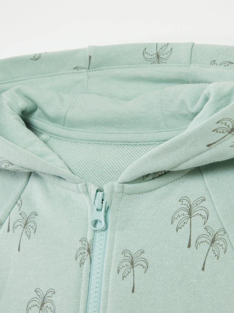 Sweatshirt com capuz  - So Easy AZUL - Kiabi