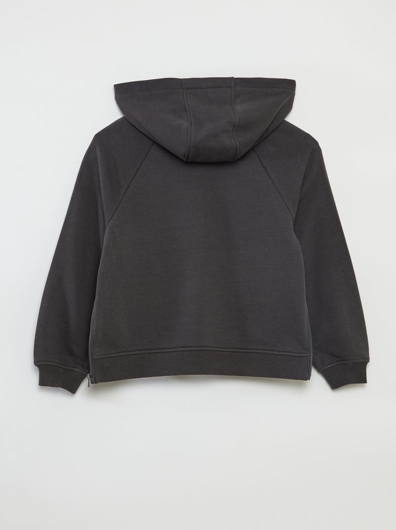 Sweatshirt com capuz  - So Easy CINZA - Kiabi