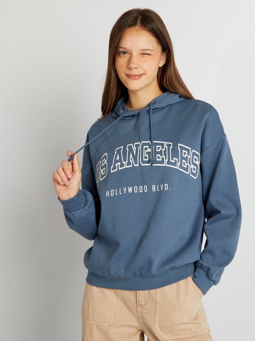 Sweatshirt com capuz - Kiabi