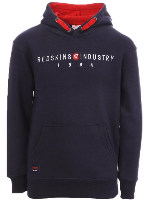Sweatshirt com Capuz Azul-Marinho para Rapaz Redskins SW77422 - Kiabi Sweatshirt com Capuz Azul-Marinho para Rapaz Redskins SW77422 - Kiabi