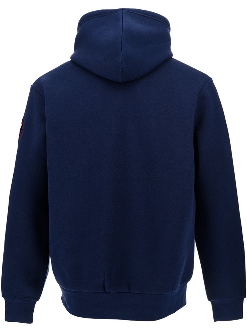 Sweatshirt com capuz azul-marinho seleção francesa de râguebi ? Coleção damian ? Licença oficial ffr Azul - Kiabi