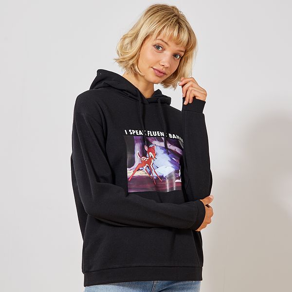 sweatshirt com capuz mulher