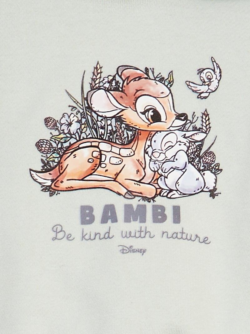 Sweatshirt com capuz 'Bambi' 'Disney' AZUL - Kiabi
