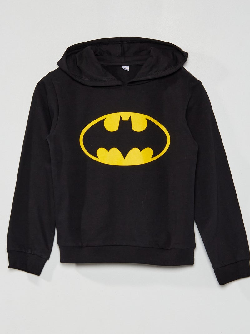 Sweatshirt com capuz 'Batman' 'DC Comics' Preto - Kiabi