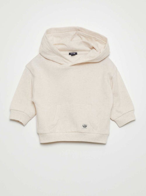 Sweatshirt com capuz - Kiabi