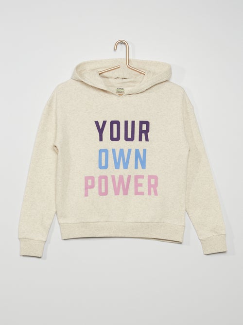 Sweatshirt com capuz - Kiabi