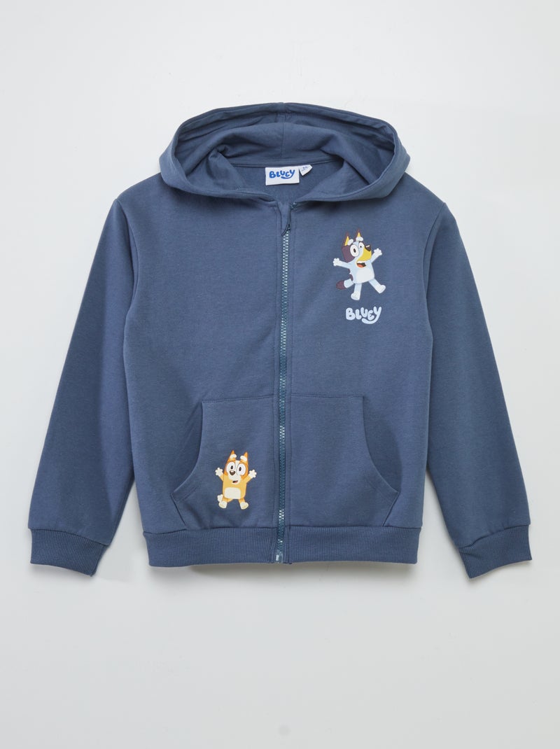 Sweatshirt com capuz 'Bluey' AZUL - Kiabi