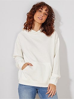 Sweatshirt com capuz - Kiabi