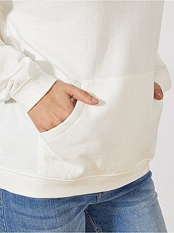 Sweatshirt com capuz - Kiabi