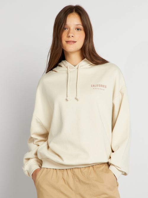 Sweatshirt com capuz - Kiabi