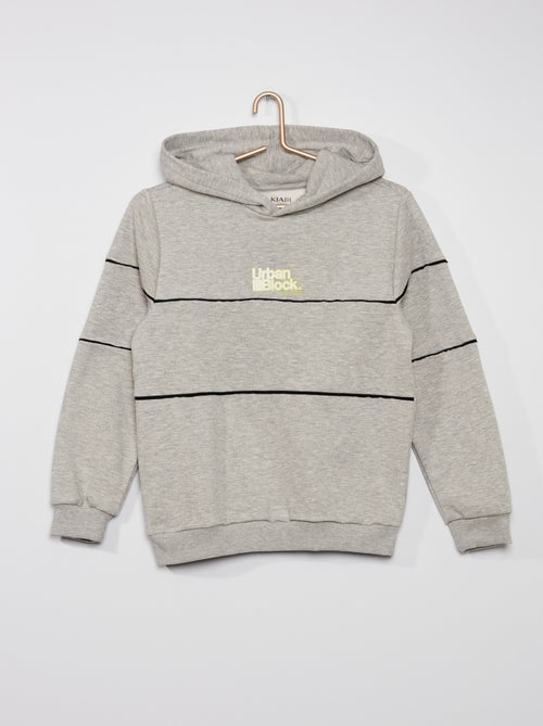 Sweatshirt com capuz - Kiabi
