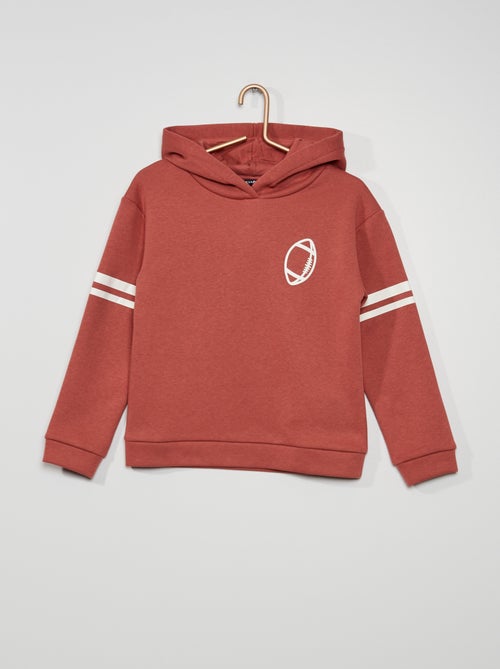 Sweatshirt com capuz 'Columbus' - Kiabi