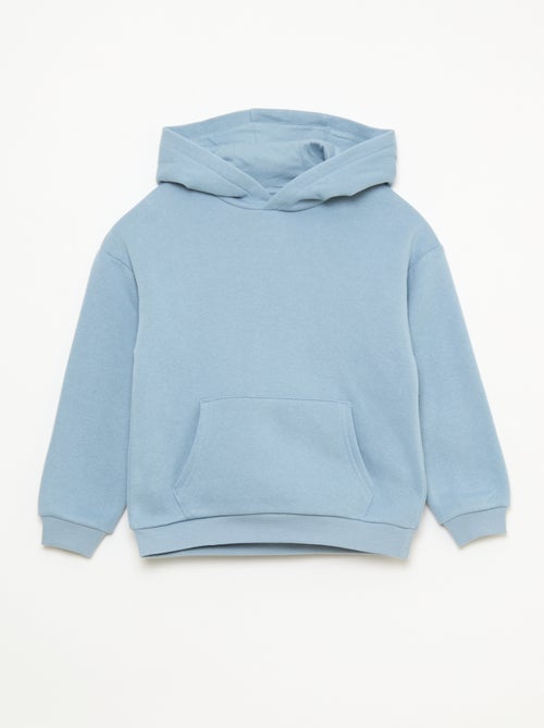 Sweatshirt com capuz com corte loose - Kiabi