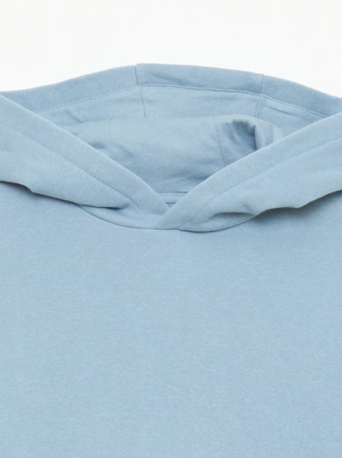 Sweatshirt com capuz com corte loose - Kiabi