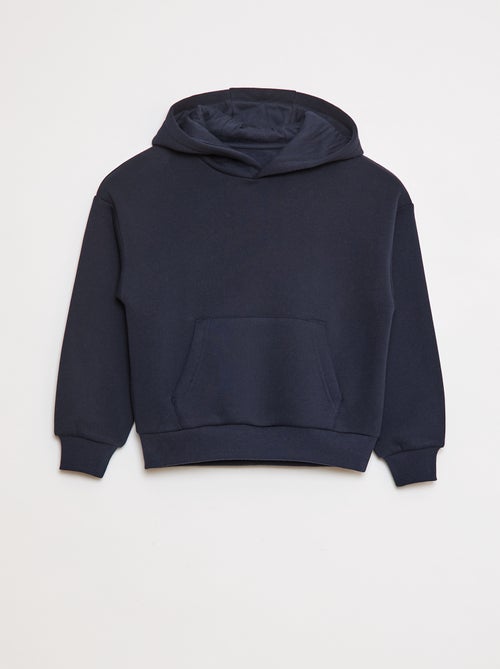 Sweatshirt com capuz com corte loose - Kiabi
