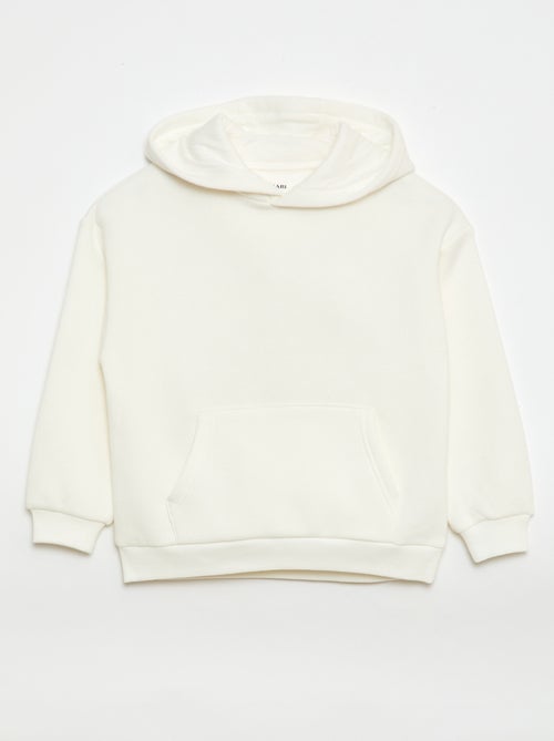 Sweatshirt com capuz com corte loose - Kiabi