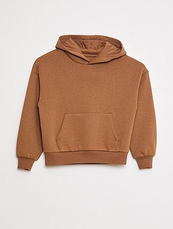Sweatshirt com capuz com corte loose