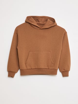Sweatshirt com capuz com corte loose