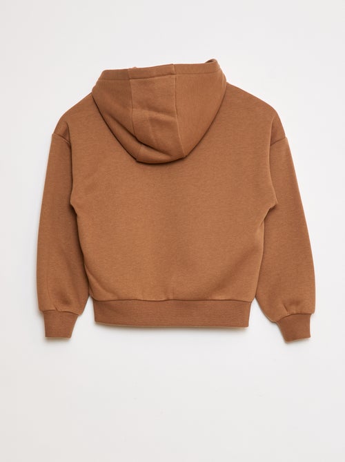 Sweatshirt com capuz com corte loose - Kiabi