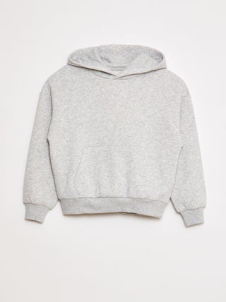 Sweatshirt com capuz com corte loose