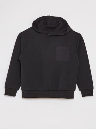 Sweatshirt com capuz com corte loose
