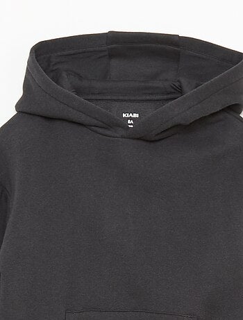 Sweatshirt com capuz com corte loose
