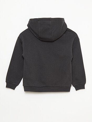 Sweatshirt com capuz com corte loose