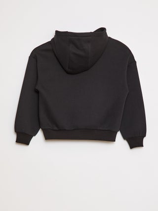 Sweatshirt com capuz com corte loose