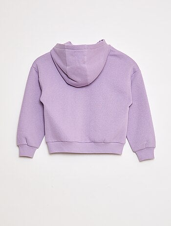 Sweatshirt com capuz com corte loose