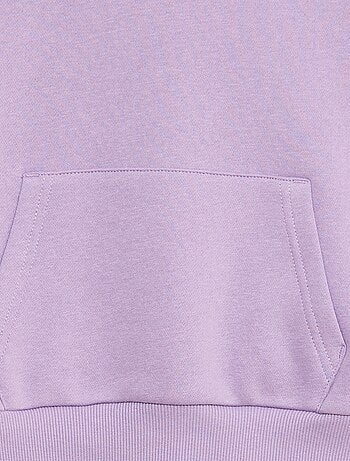 Sweatshirt com capuz com corte loose