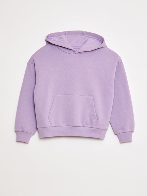 Sweatshirt com capuz com corte loose - Kiabi