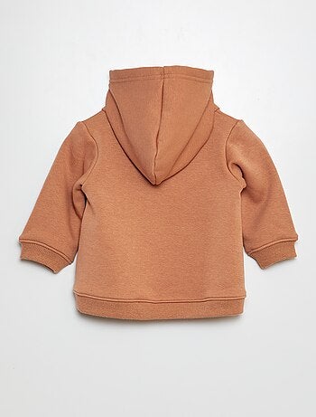 Sweatshirt com capuz com desenho