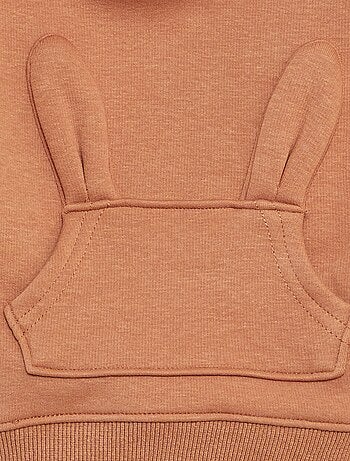 Sweatshirt com capuz com desenho