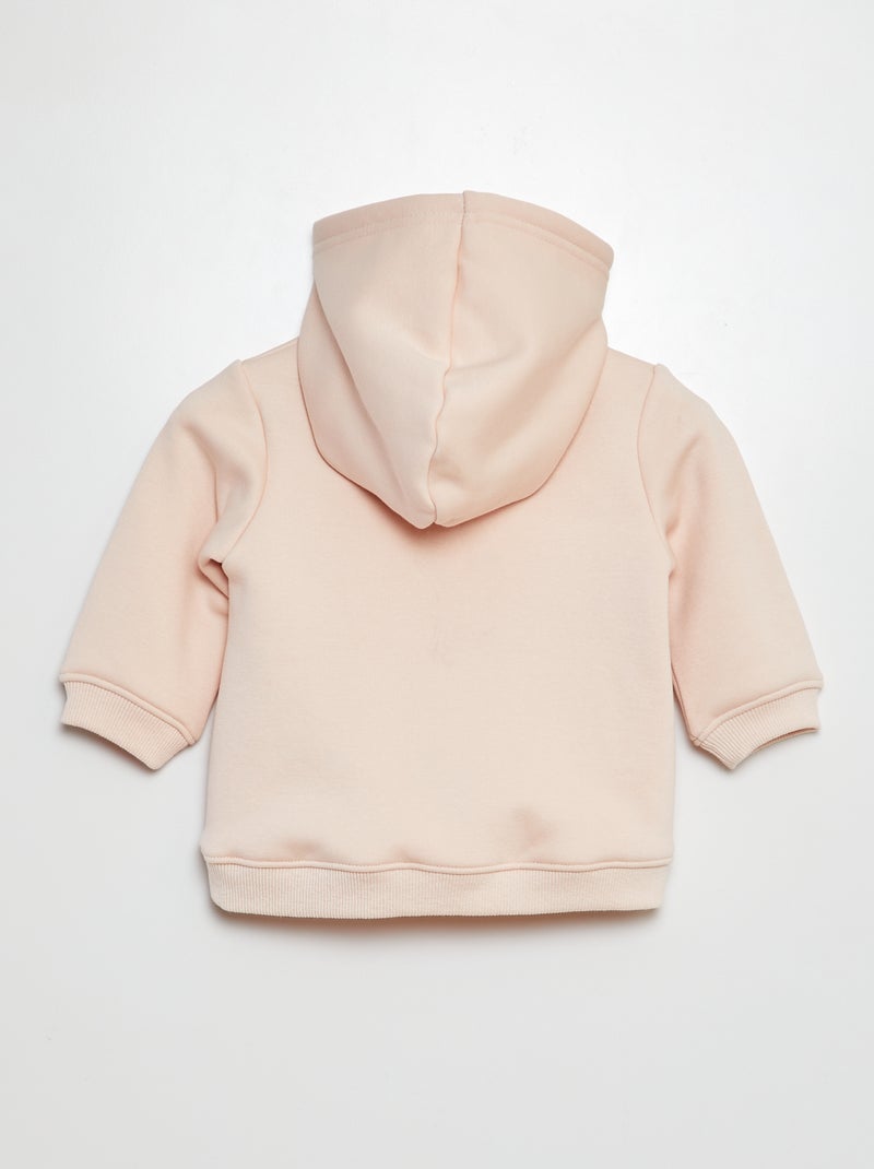 Sweatshirt com capuz com desenho ROSA - Kiabi
