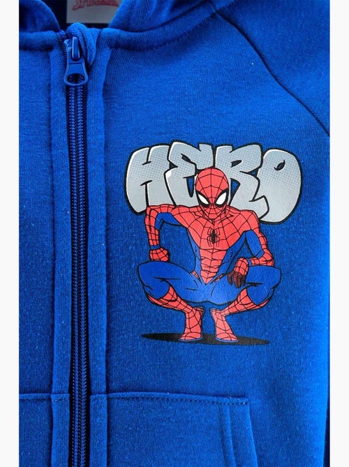 Sweatshirt com capuz com fecho spiderman menino | licença oficial - Kiabi