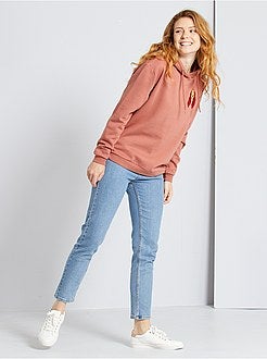 Sweatshirt com capuz  'Dama' e 'O Vagabundo' - Kiabi