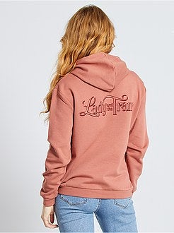 Sweatshirt com capuz  'Dama' e 'O Vagabundo' - Kiabi