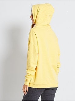 Sweatshirt com capuz de conceção ecológica - Kiabi
