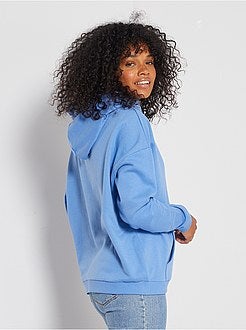 Sweatshirt com capuz de conceção ecológica - Kiabi