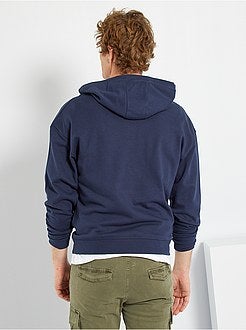 Sweatshirt com capuz de conceção ecológica - Kiabi