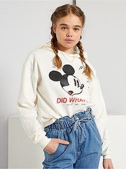 Sweatshirt com capuz de conceção ecológica da 'Disney' - Kiabi