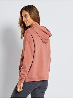 Sweatshirt com capuz de conceção ecológica - Kiabi