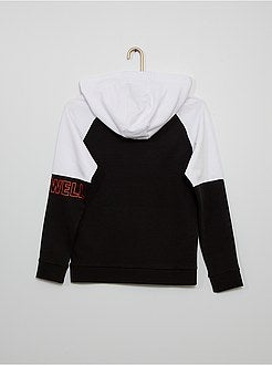 Sweatshirt com capuz de conceção ecológica - Kiabi